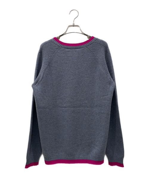 CHANEL（シャネル）CHANEL (シャネル) カシミヤVネックニット グレー サイズ:40の古着・服飾アイテム