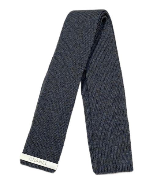 CHANEL（シャネル）CHANEL (シャネル) カシミヤVネックニット グレー サイズ:40の古着・服飾アイテム