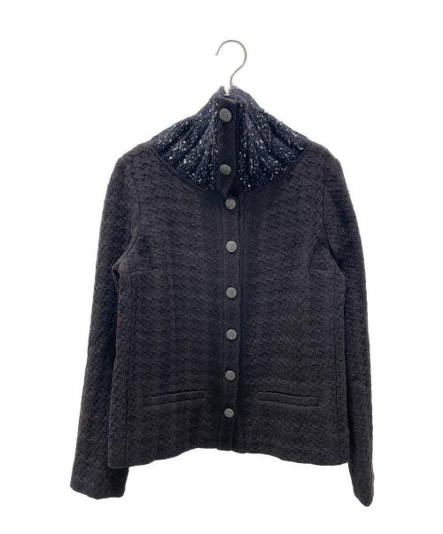 CHANEL（シャネル）CHANEL (シャネル) ツイードジャケット ブラウン サイズ:40の古着・服飾アイテム