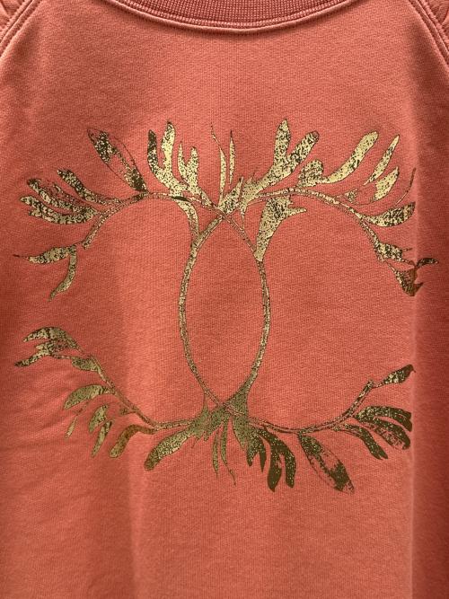 CHANEL（シャネル）CHANEL (シャネル) ココマークロゴ半袖スウェット オレンジ サイズ:Sの古着・服飾アイテム