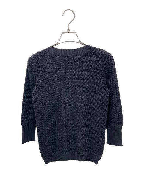 CHANEL（シャネル）CHANEL (シャネル) ココボタンプルオーバーニット ブラック サイズ:34の古着・服飾アイテム