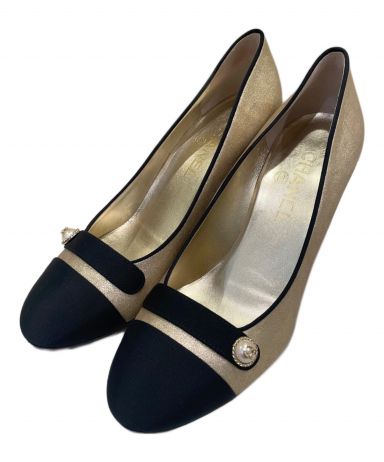 シャネル　パール　パンプス　新品　未使用 1094000993034707_01_1681w.jpeg