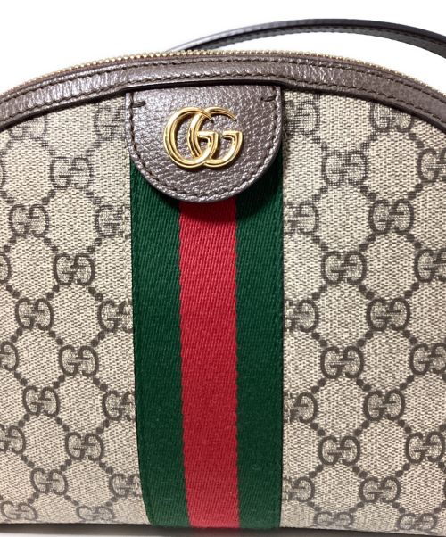 GUCCI（グッチ）GUCCI (グッチ) Ophidia Small Shoulder Bag（オフィディアスモールショルダーバッグ） ベージュ サイズ:-の古着・服飾アイテム