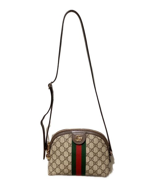 GUCCI（グッチ）GUCCI (グッチ) Ophidia Small Shoulder Bag（オフィディアスモールショルダーバッグ） ベージュ サイズ:-の古着・服飾アイテム