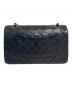 CHANEL (シャネル) マトラッセ25 Wフラップチェーンショルダーバッグ ブラック サイズ:25：580000円