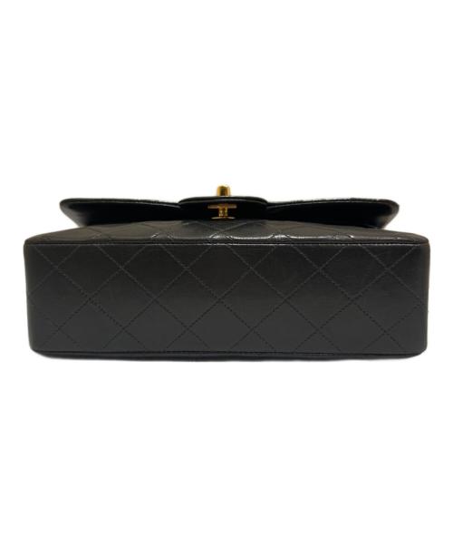 CHANEL（シャネル）CHANEL (シャネル) マトラッセ23/Wフラップチェーンショルダーバッグ ブラック×ゴールド金具 サイズ:23の古着・服飾アイテム
