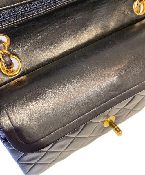 CHANEL（シャネル）CHANEL (シャネル) マトラッセ23 Wフラップマトラッセチェーンショルダーバッグ ブラック サイズ:23の古着・服飾アイテム