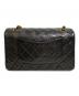 CHANEL (シャネル) マトラッセ25 Wフラップチェーンショルダーバッグ ブラック サイズ:25：600000円