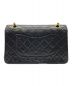 CHANEL (シャネル) マトラッセ25 /Wフラップチェーンショルダーバッグ ブラック サイズ:25：510000円
