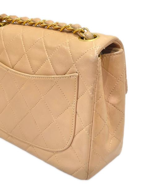 CHANEL（シャネル）CHANEL (シャネル) ミニ マトラッセ ベージュ×ゴールド サイズ:miniの古着・服飾アイテム