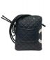 CHANEL (シャネル) ココマーク ミディアムポシェット ブラック×ホワイト サイズ:-：140000円