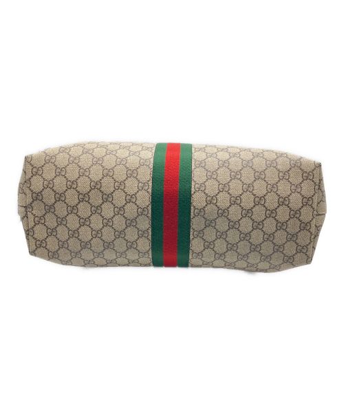 GUCCI（グッチ）GUCCI (グッチ) ミディアムトートバッグ ベージュの古着・服飾アイテム
