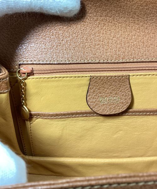 GUCCI（グッチ）GUCCI (グッチ) Gucci Bamboo Small Top Handle Bag（グッチバンブー スモール/トップハンドルバッグ） ブラウン サイズ:-の古着・服飾アイテム