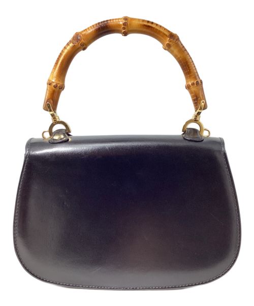 GUCCI（グッチ）GUCCI (グッチ) Gucci Bamboo Small Top Handle Bag（グッチバンブー スモール/トップハンドルバッグ） ブラック サイズ:-の古着・服飾アイテム