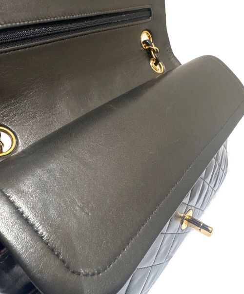 CHANEL（シャネル）CHANEL (シャネル) マトラッセ25 ブラック×ゴールド金具 サイズ:25の古着・服飾アイテム
