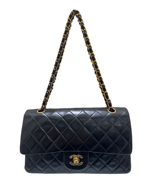 CHANEL（シャネル）CHANEL (シャネル) マトラッセ25 ブラック×ゴールド金具 サイズ:25の古着・服飾アイテム