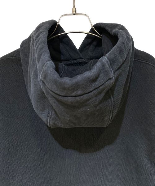 BURBERRY（バーバリー）BURBERRY (バーバリー) Embroidered logo hoodie（刺繍ロゴパーカー） ブラック サイズ:XLの古着・服飾アイテム