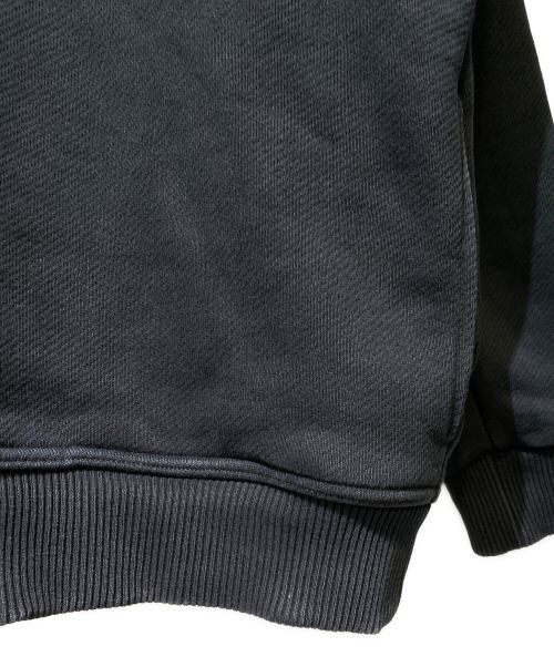 BURBERRY（バーバリー）BURBERRY (バーバリー) Embroidered logo hoodie（刺繍ロゴパーカー） ブラック サイズ:XLの古着・服飾アイテム