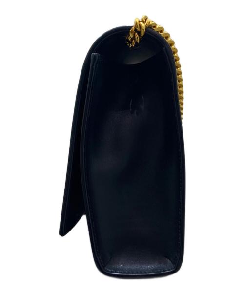 Saint Laurent Paris（サンローランパリ）Saint Laurent Paris (サンローランパリ) クラシックケイト チェーンショルダーバッグ ブラック×ゴールド金具の古着・服飾アイテム