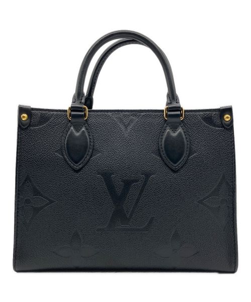 LOUIS VUITTON（ルイ ヴィトン）LOUIS VUITTON (ルイ ヴィトン) モノグラム・アンプラント/オンザゴーPM ノワール サイズ:PMの古着・服飾アイテム