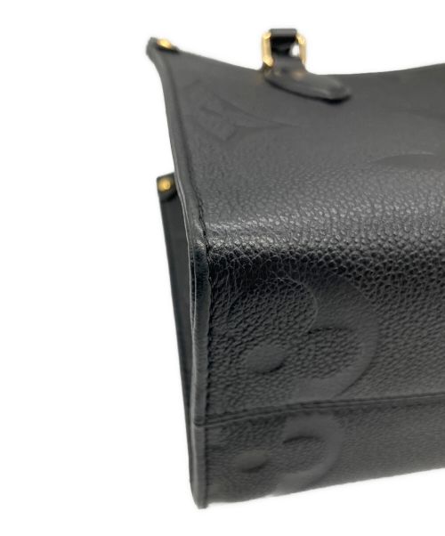 LOUIS VUITTON（ルイ ヴィトン）LOUIS VUITTON (ルイ ヴィトン) モノグラム・アンプラント/オンザゴーPM ノワール サイズ:PMの古着・服飾アイテム