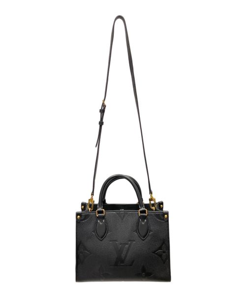 LOUIS VUITTON（ルイ ヴィトン）LOUIS VUITTON (ルイ ヴィトン) モノグラム・アンプラント/オンザゴーPM ノワール サイズ:PMの古着・服飾アイテム