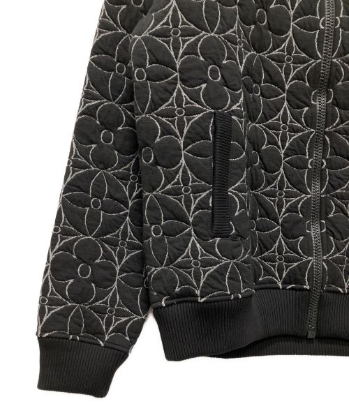 LOUIS VUITTON（ルイ ヴィトン）LOUIS VUITTON (ルイ ヴィトン) ジップスルーモノグラムフラワーブルゾン ブラック サイズ:XXLの古着・服飾アイテム
