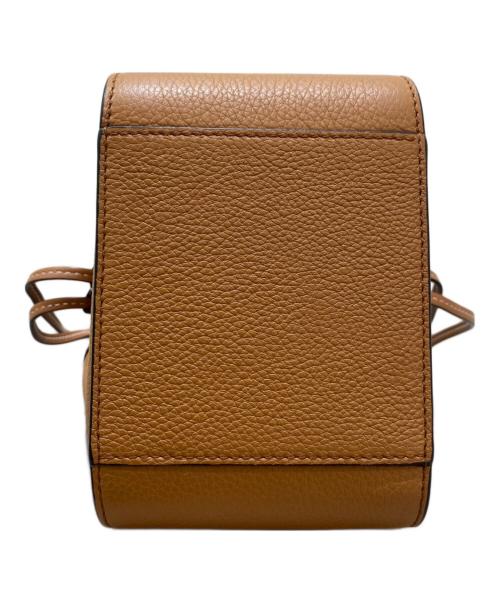 LOEWE（ロエベ）LOEWE (ロエベ) ハンモック ドローストリングバッグ ミニ ブラウン サイズ:ミニの古着・服飾アイテム