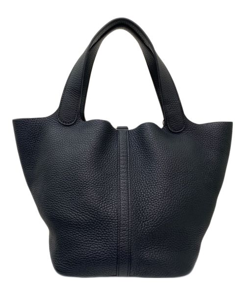 HERMES（エルメス）HERMES (エルメス) ピコタンロックMM ブラック系 サイズ:MMの古着・服飾アイテム