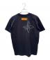 LOUIS VUITTON (ルイ ヴィトン) LVフリークエンシーグラフィックエンブロイTシャツ ブラック サイズ:M：85000円