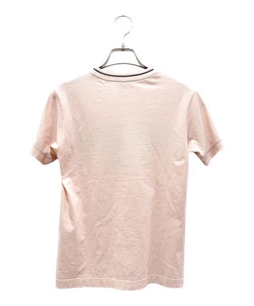 FENDI（フェンディ）FENDI (フェンディ) 21SS FENDI ロゴクルーネックカットソー ピンク サイズ:XXSの古着・服飾アイテム