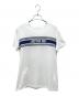 Christian Dior（クリスチャン ディオール）の古着「シグネチャーロゴTシャツ」｜ホワイト×ネイビー