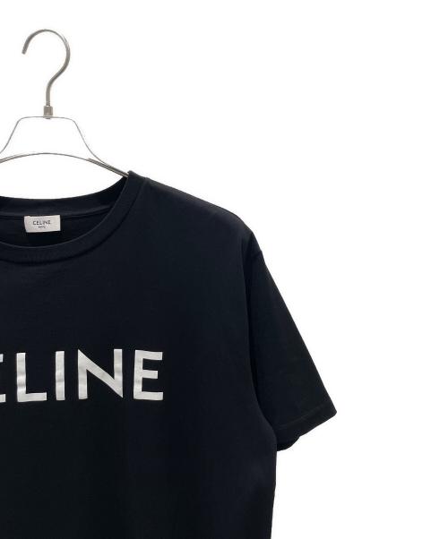 CELINE（セリーヌ）CELINE (セリーヌ) ルーズ Tシャツ ブラック サイズ:Mの古着・服飾アイテム