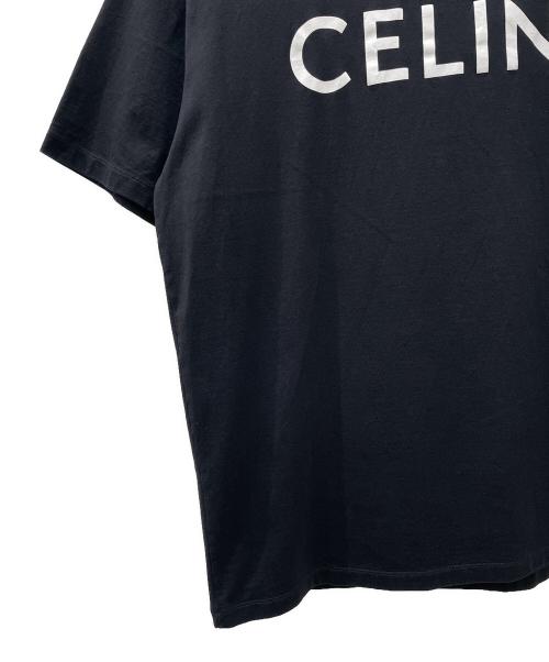 CELINE（セリーヌ）CELINE (セリーヌ) ルーズ Tシャツ ブラック サイズ:Mの古着・服飾アイテム