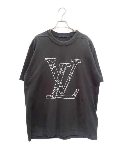 LOUIS VUITTON（ルイ ヴィトン）LOUIS VUITTON (ルイ ヴィトン) NBA ロゴプリント Tシャツ ブラック サイズ:XLの古着・服飾アイテム