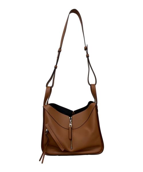 LOEWE（ロエベ）LOEWE (ロエベ) ショルダーバッグ　ハンモックスモール ブラウンの古着・服飾アイテム