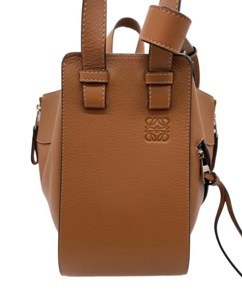 LOEWE（ロエベ）LOEWE (ロエベ) ショルダーバッグ　ハンモックスモール ブラウンの古着・服飾アイテム