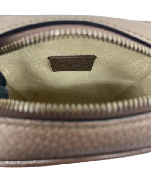 GUCCI（グッチ）GUCCI (グッチ) GGスプリーム/オフディア/ショルダーバッグ ベージュの古着・服飾アイテム