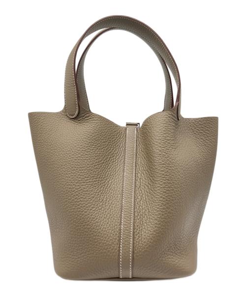 HERMES（エルメス）HERMES (エルメス) ピコタンロックMM エトゥープ サイズ:MMの古着・服飾アイテム