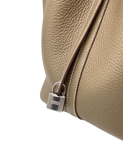 HERMES（エルメス）HERMES (エルメス) ピコタンロックMM エトゥープ サイズ:MMの古着・服飾アイテム