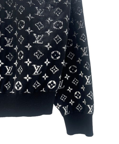 LOUIS VUITTON（ルイ ヴィトン）LOUIS VUITTON (ルイ ヴィトン) 22AW モノグラム グラディエント フーディ ブラック サイズ:Ｌの古着・服飾アイテム