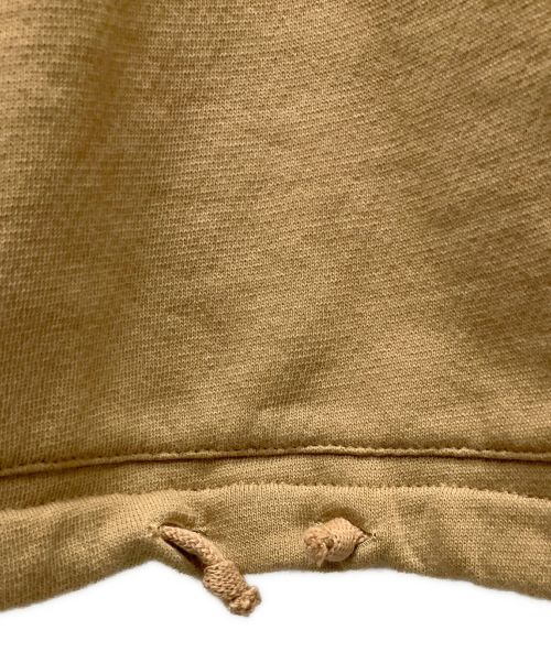 GUCCI（グッチ）GUCCI (グッチ) ウェブ＆GUCCI ラベル付き スウェットシャツ ブラウン サイズ:Sの古着・服飾アイテム