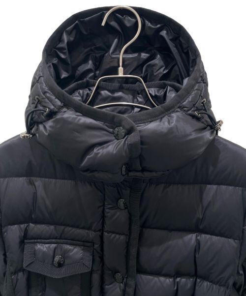 MONCLER（モンクレール）MONCLER (モンクレール) HERMINE/ダウンコート ブラック サイズ:1の古着・服飾アイテム