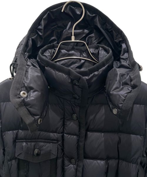MONCLER（モンクレール）MONCLER (モンクレール) HERMINE/ダウンコート ブラック サイズ:1の古着・服飾アイテム