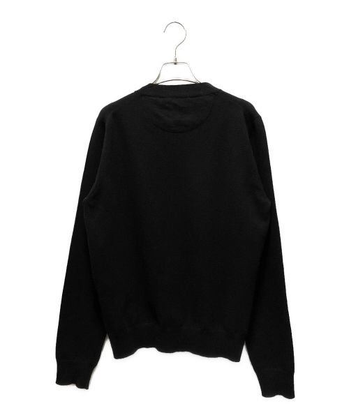PRADA（プラダ）PRADA (プラダ) トライアングルロゴポケットニット ブラック サイズ:46の古着・服飾アイテム