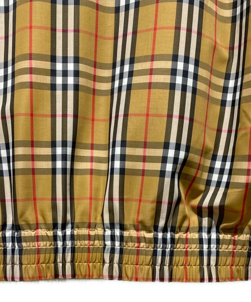 BURBERRY LONDON（バーバリーロンドン）BURBERRY LONDON (バーバリーロンドン) Nova Check Zipped Jacket（ノヴァチェックジップジャケット） ベージュ サイズ:46の古着・服飾アイテム