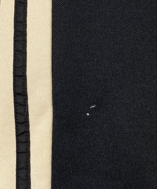 GUCCI（グッチ）GUCCI (グッチ) テクニカルジャージパンツ ブラック×ベージュ サイズ:XLの古着・服飾アイテム