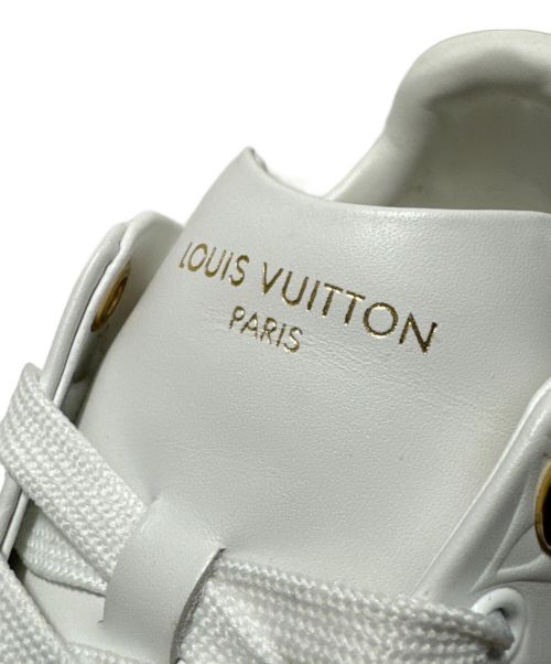 LOUIS VUITTON（ルイ ヴィトン）LOUIS VUITTON (ルイ ヴィトン) タイムアウトラインスニーカー ホワイト サイズ:37の古着・服飾アイテム