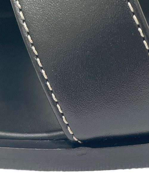 HERMES（エルメス）HERMES (エルメス) サンダル 《オラン》 ブラック サイズ:37 1/2の古着・服飾アイテム