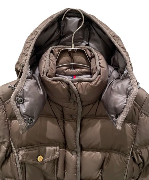 MONCLER（モンクレール）MONCLER (モンクレール) ROMARIN/ダウンコート ブラウン サイズ:1の古着・服飾アイテム